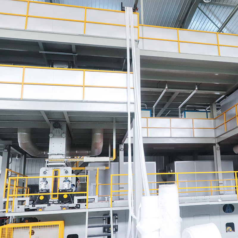 Lini produksi bukan tenunan spunbond Lini produksi bukan tenunan spunbond